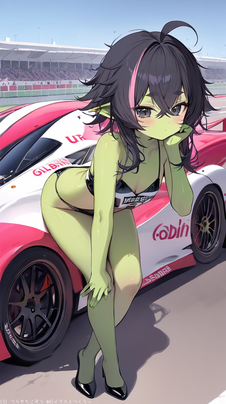 ゴブリンのレースクイーン