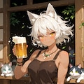 狼の戦士と屋外ねこBAR 5枚目