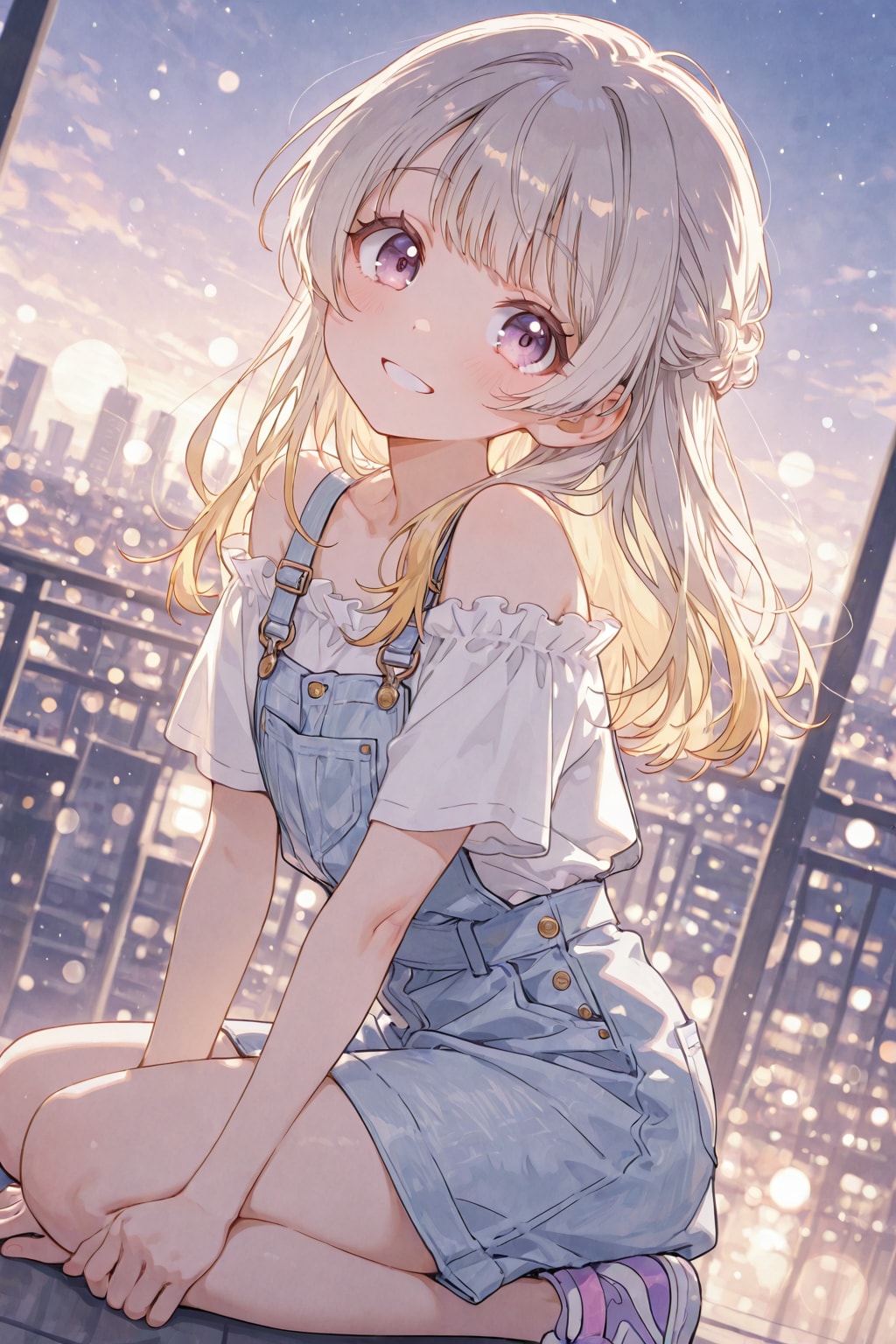 光が舞う