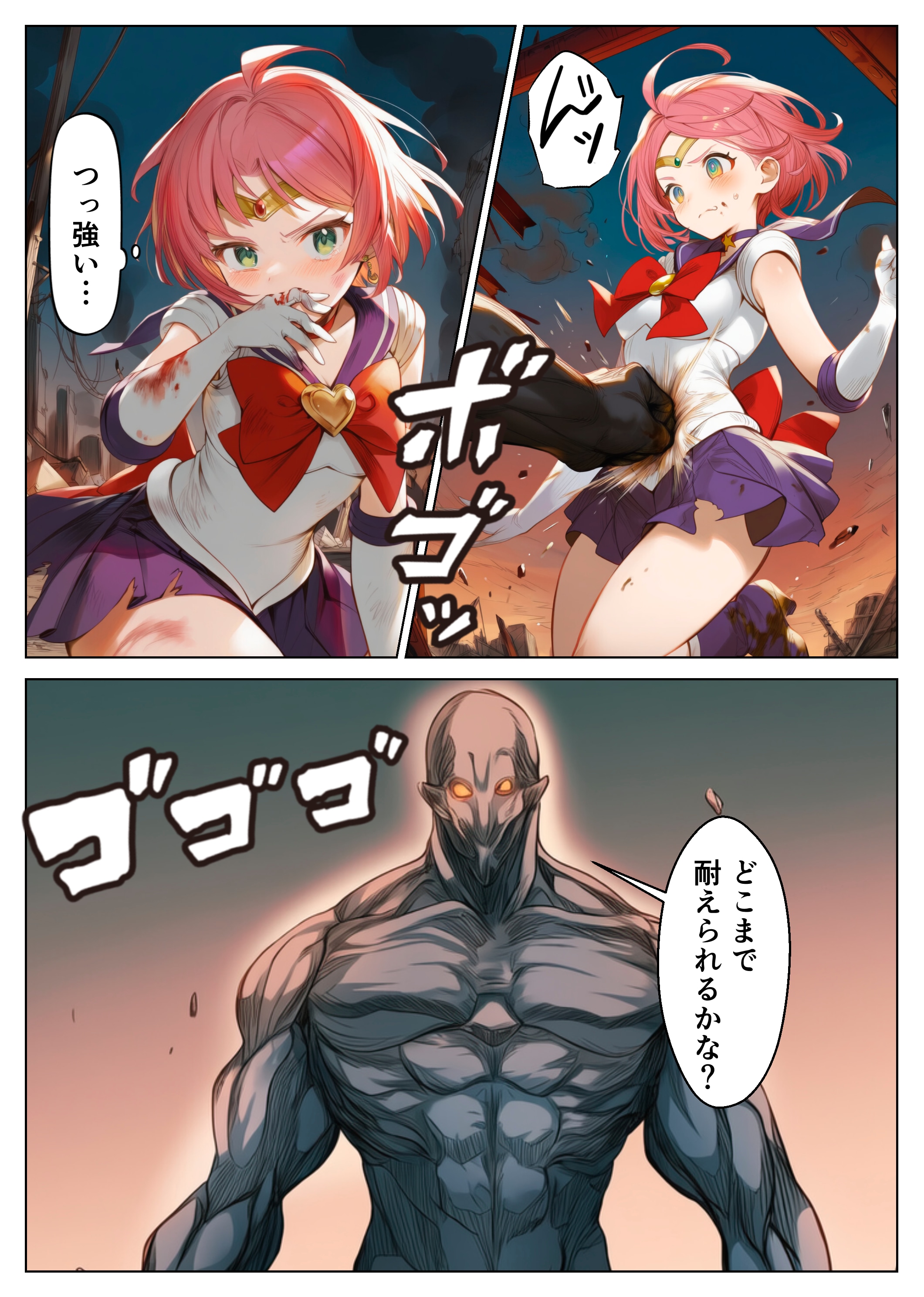 腹パンとか踏みつけとか