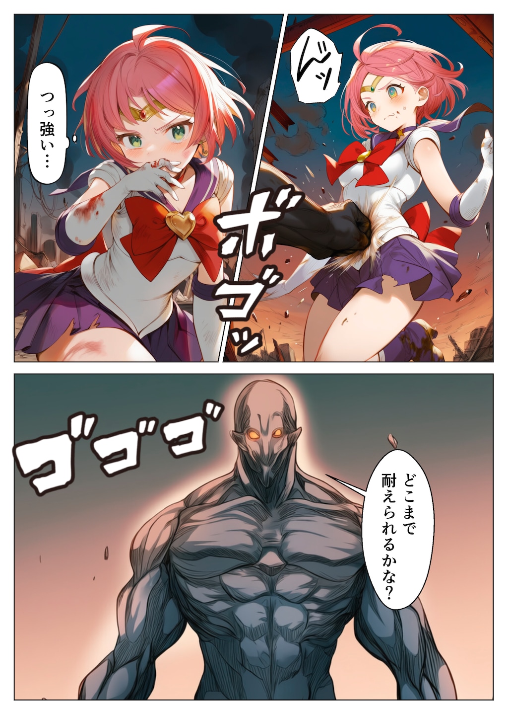 腹パンとか踏みつけとか