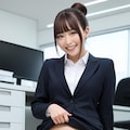 スカートめくり　オフィスでチェック⑤ 3枚目