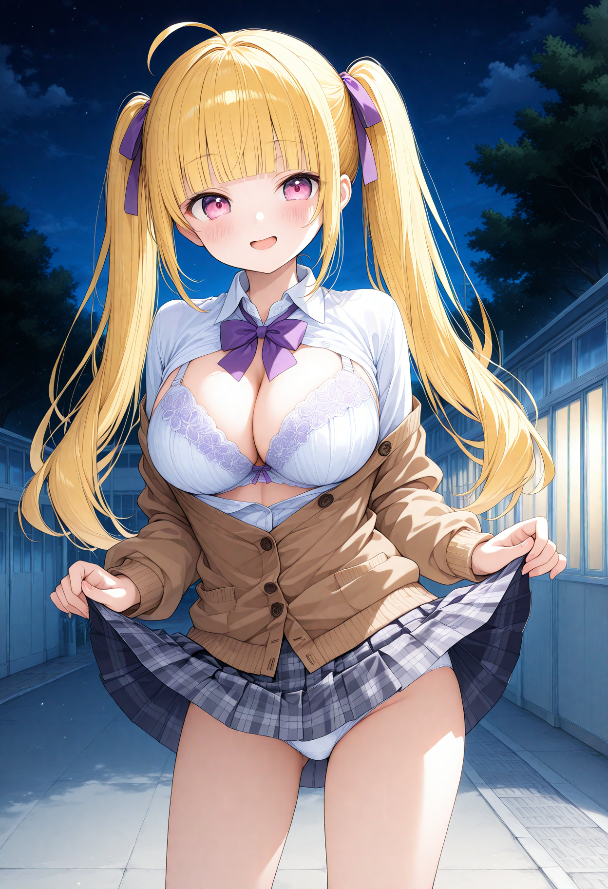 パンチラJK