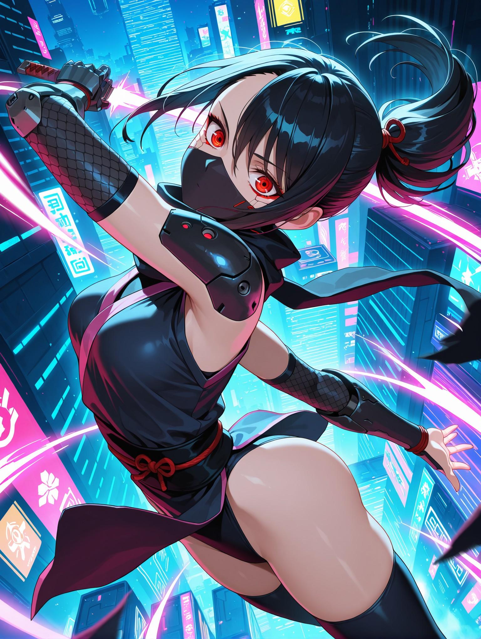 サイバーパンク×忍者