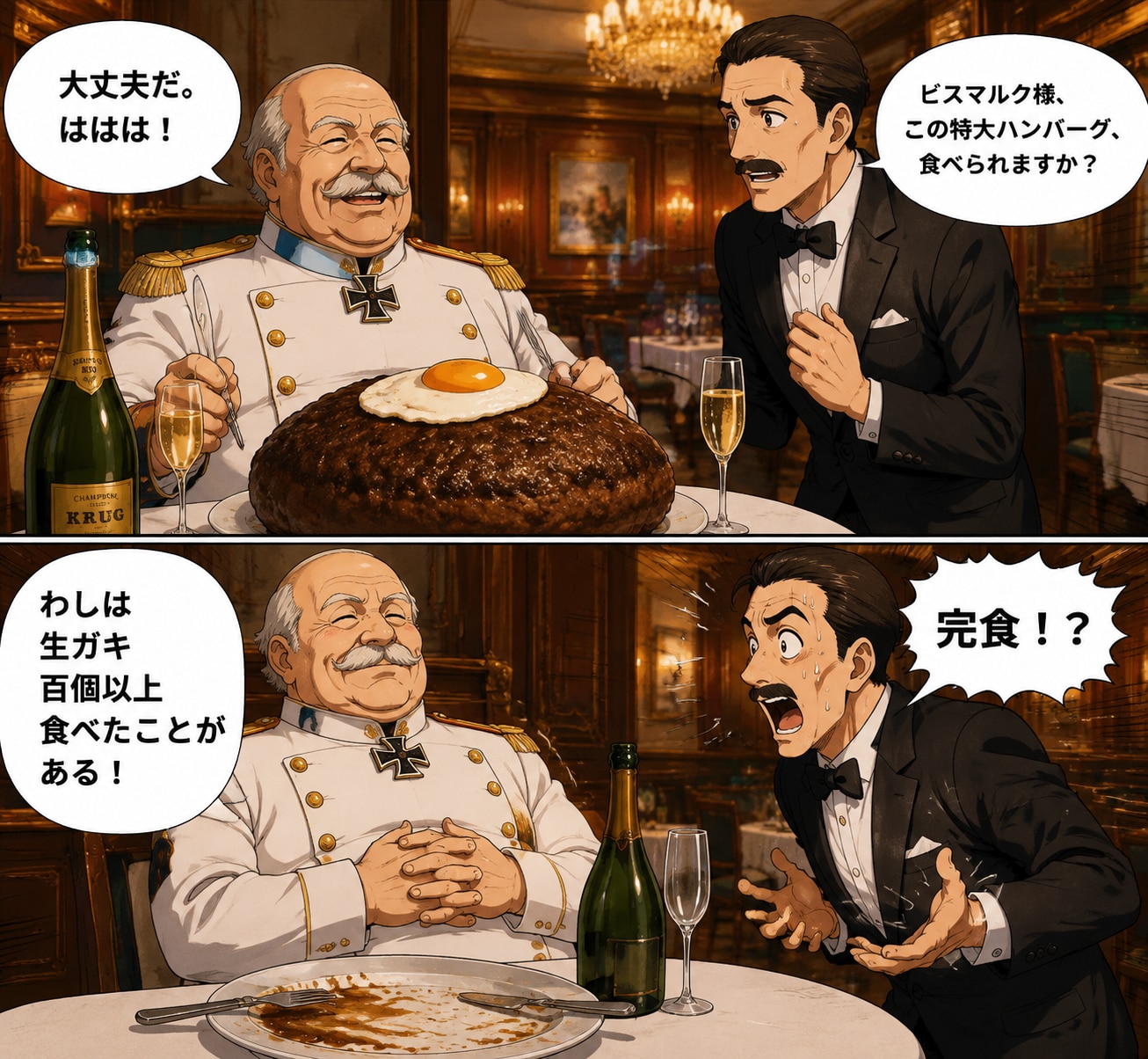 ハンバーグ企画作品です