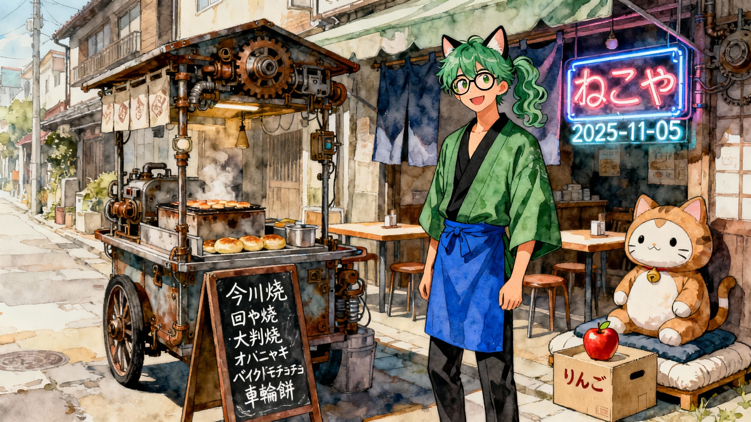 今日の任意焼き　2025-11-05 | の人気AIイラスト・グラビア