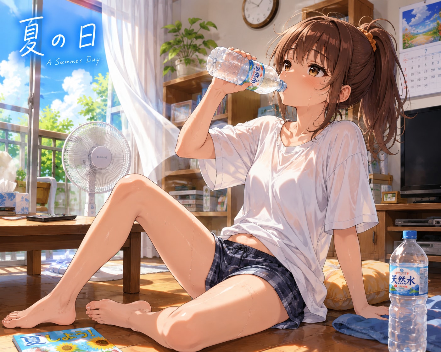 ボクサーパンツの女の子