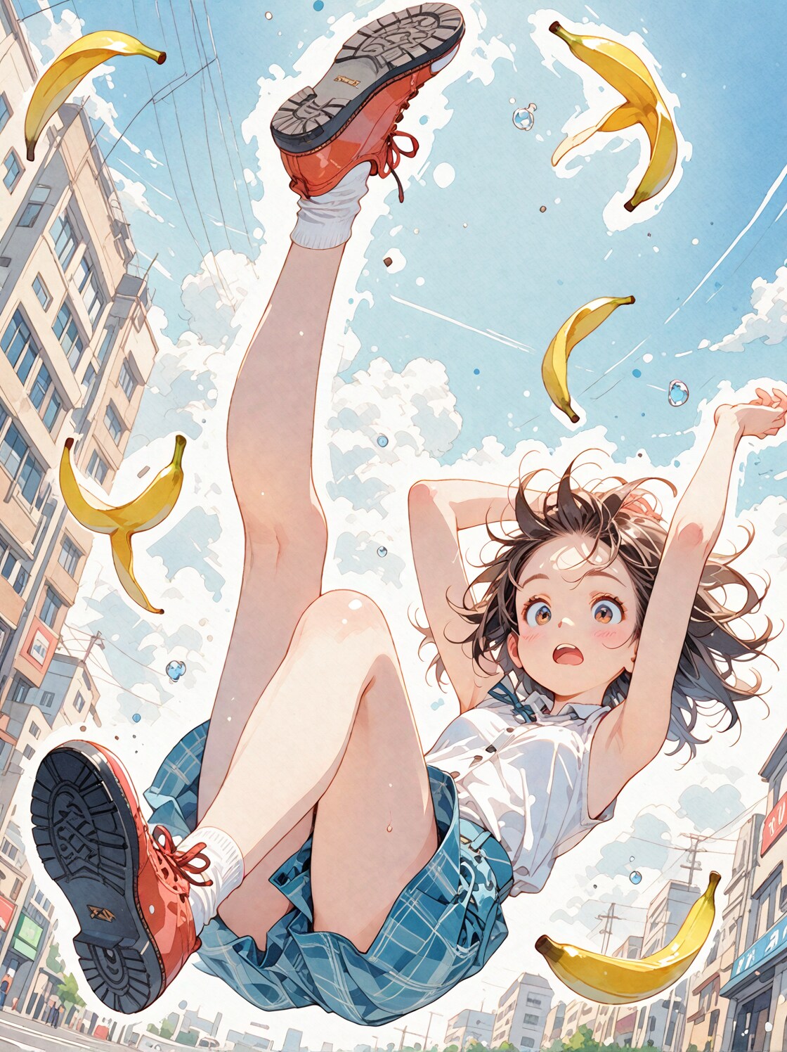 バナナ | の人気AIイラスト・グラビア
