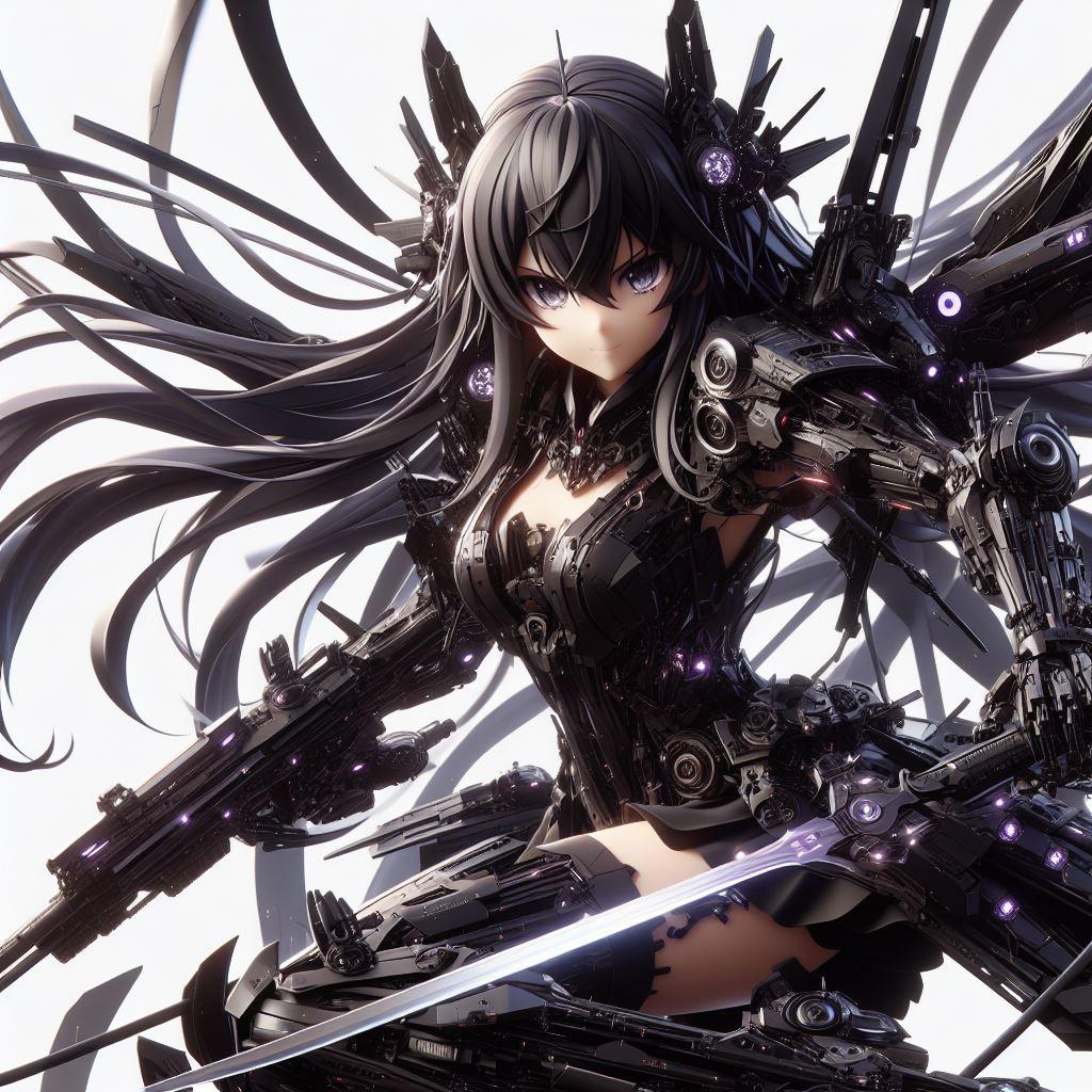 Mechanical Girl Black(figure type)