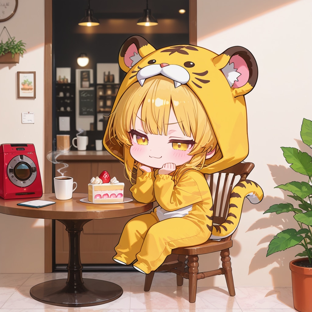 ドヤコレの虎娘ちゃん