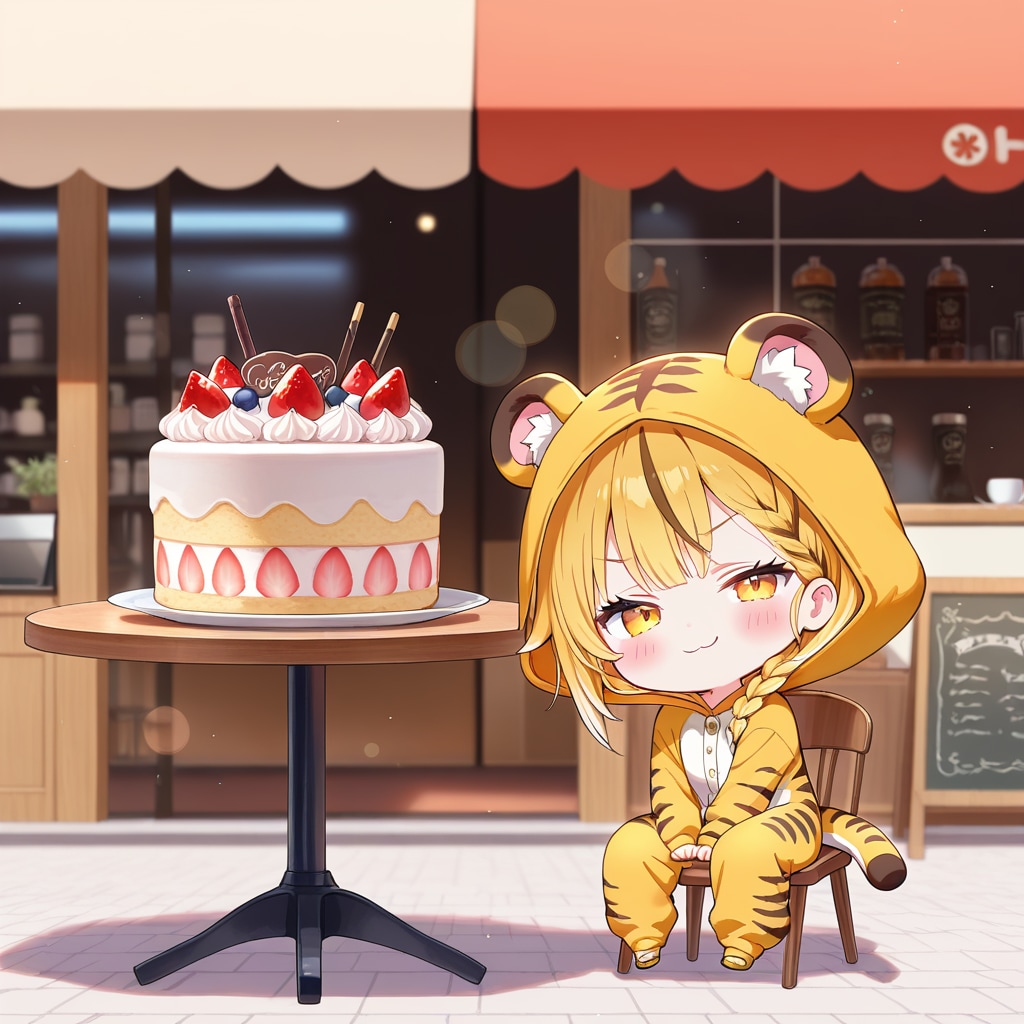 ドヤコレの虎娘ちゃん