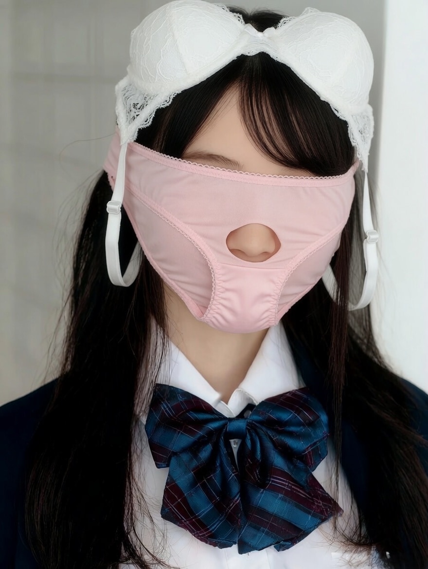 前が見えない