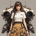HiGHScHOOL+WaRS 迷彩女子高生 6枚目