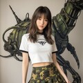 HiGHScHOOL+WaRS 迷彩女子高生 4枚目