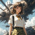 HiGHScHOOL+WaRS 迷彩女子高生 2枚目