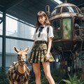 HiGHScHOOL+WaRS 迷彩女子高生 3枚目