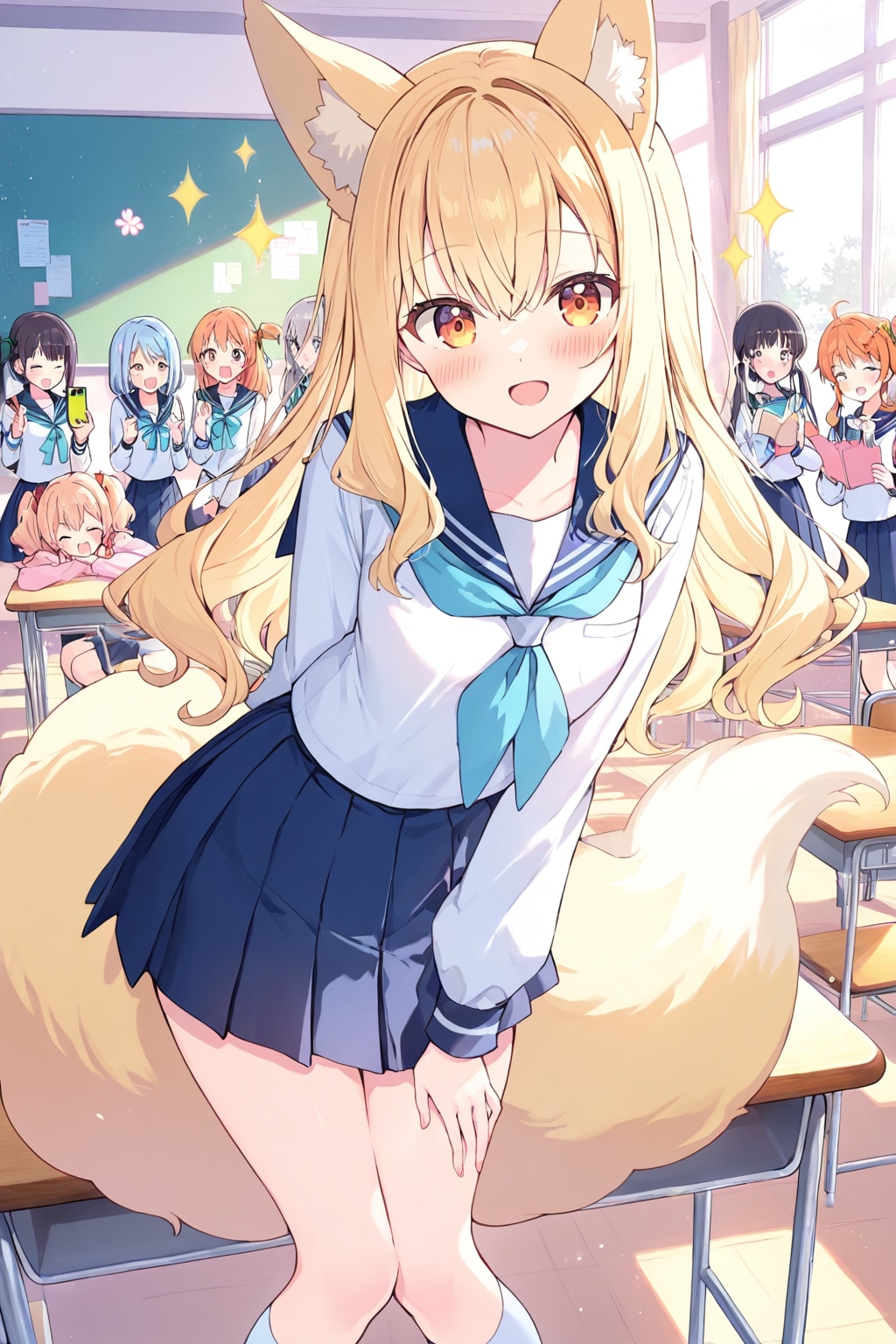 ポンコツ狐っ娘 | の人気AIイラスト・グラビア