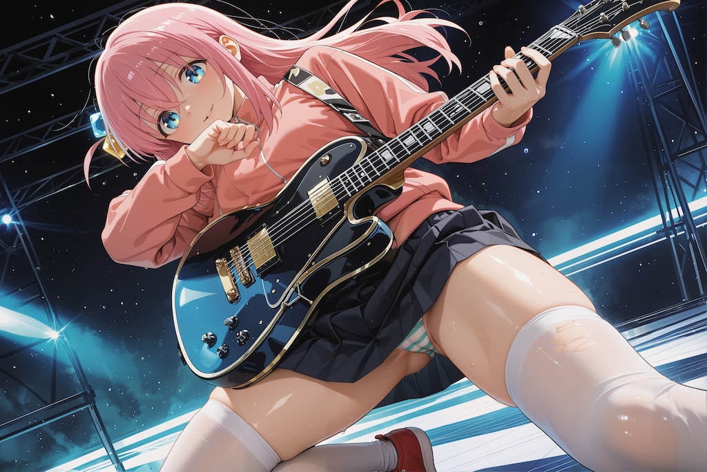 少女とギターとライブ