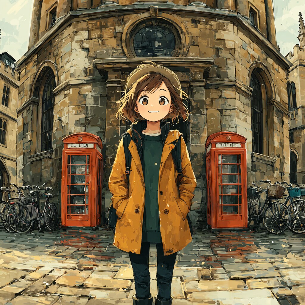 イギリスの街の女の子 | の人気AIイラスト・グラビア