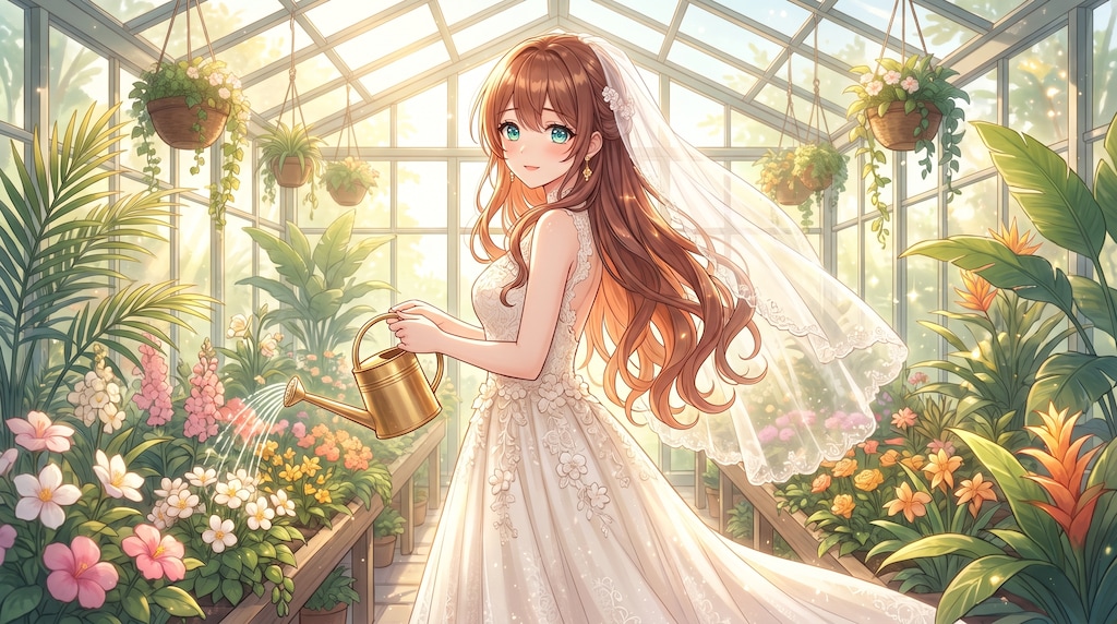 玻璃温室の花嫁