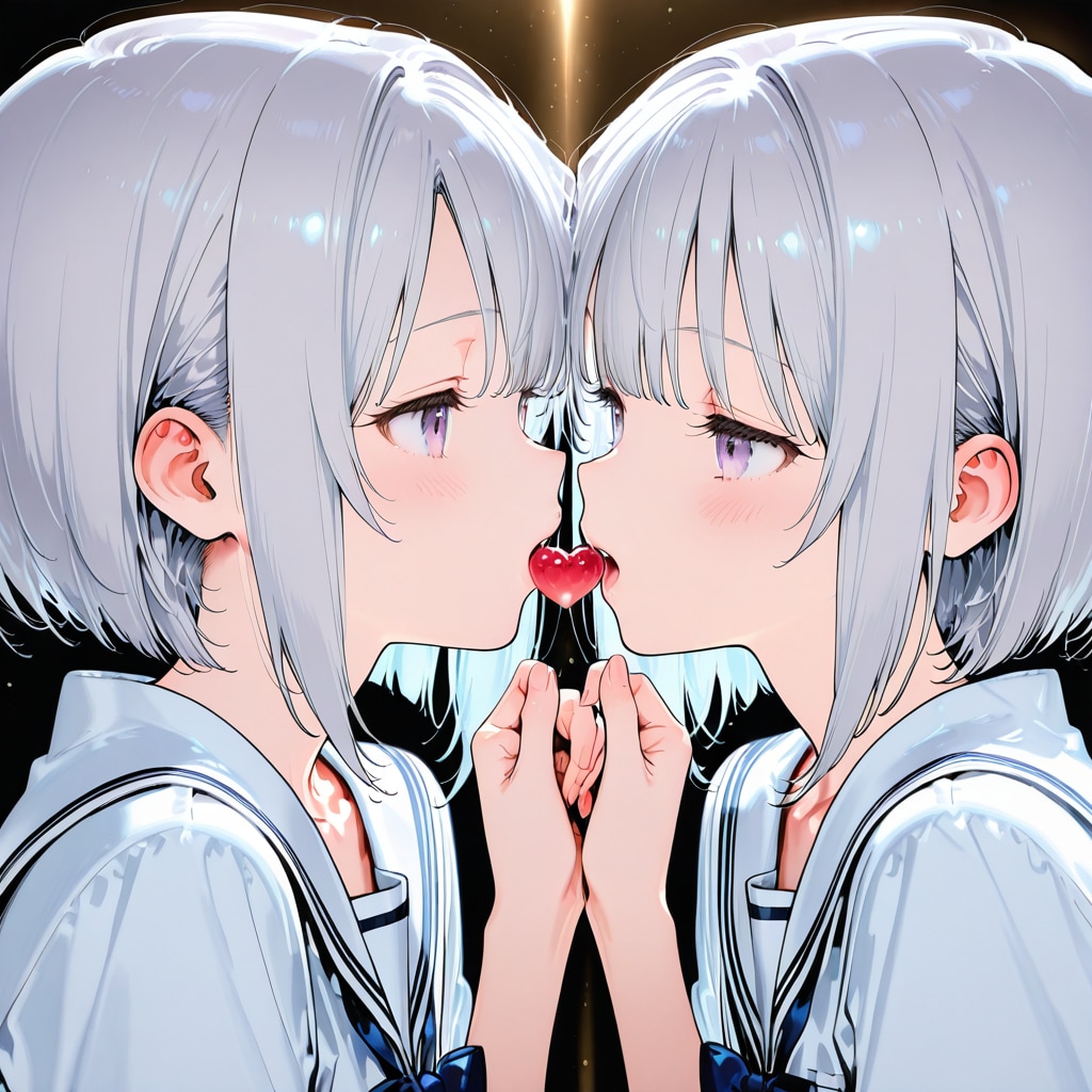 ハートのキャンディ