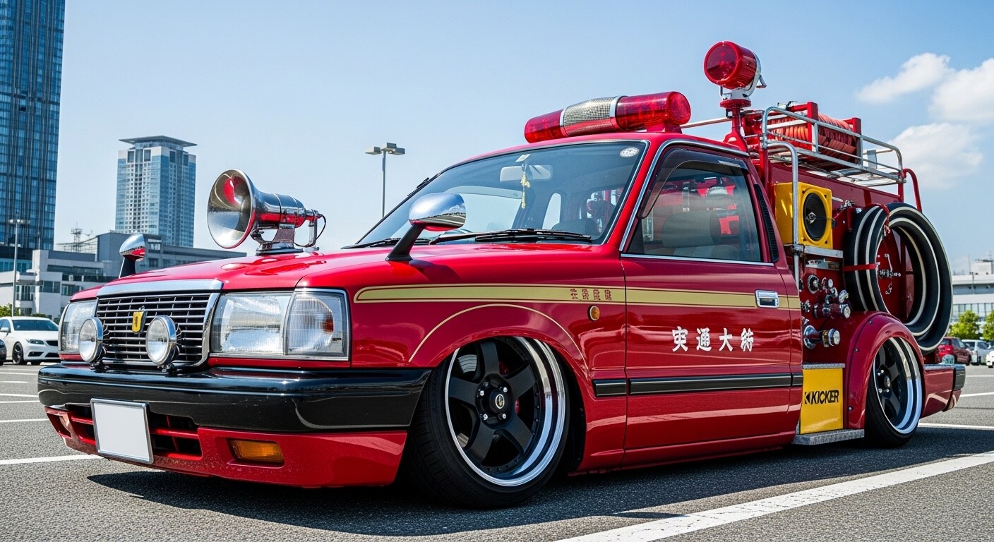 コンフォート消防車のドリ車 | の人気AIイラスト・グラビア