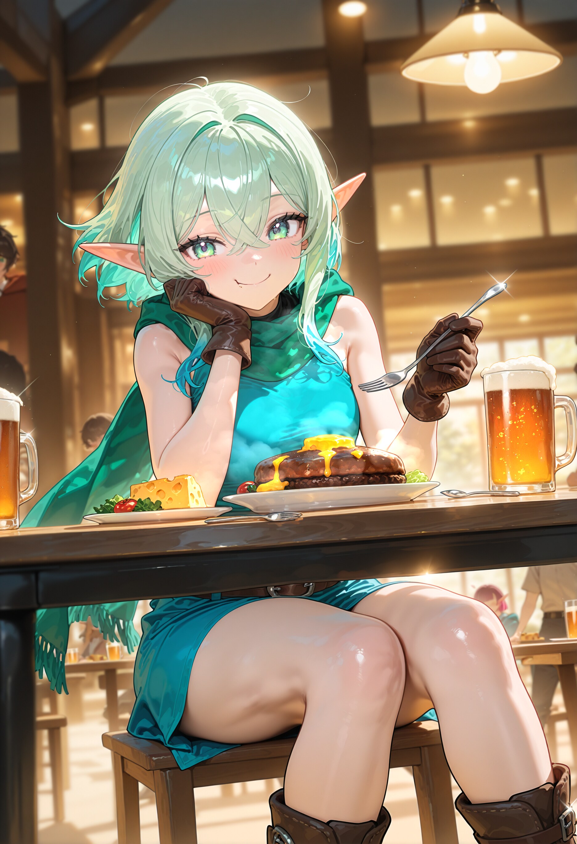 お昼のエルフ 2025.1.12