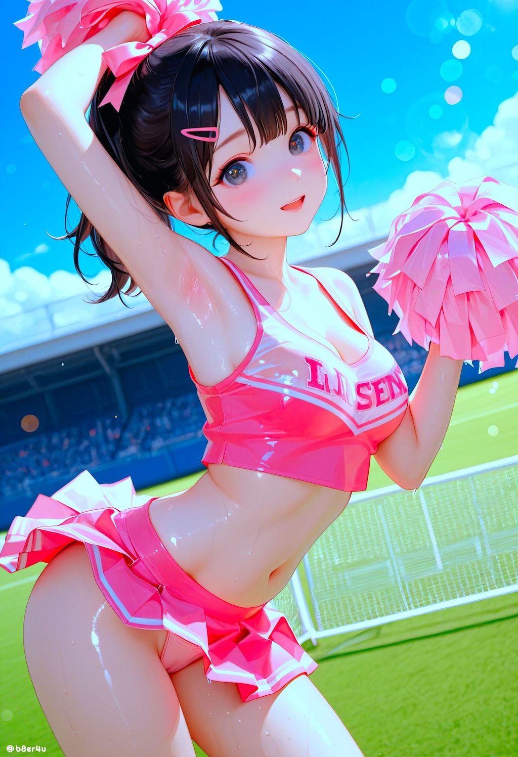 妹所属のチアガール部🍊見学おにいちゃん