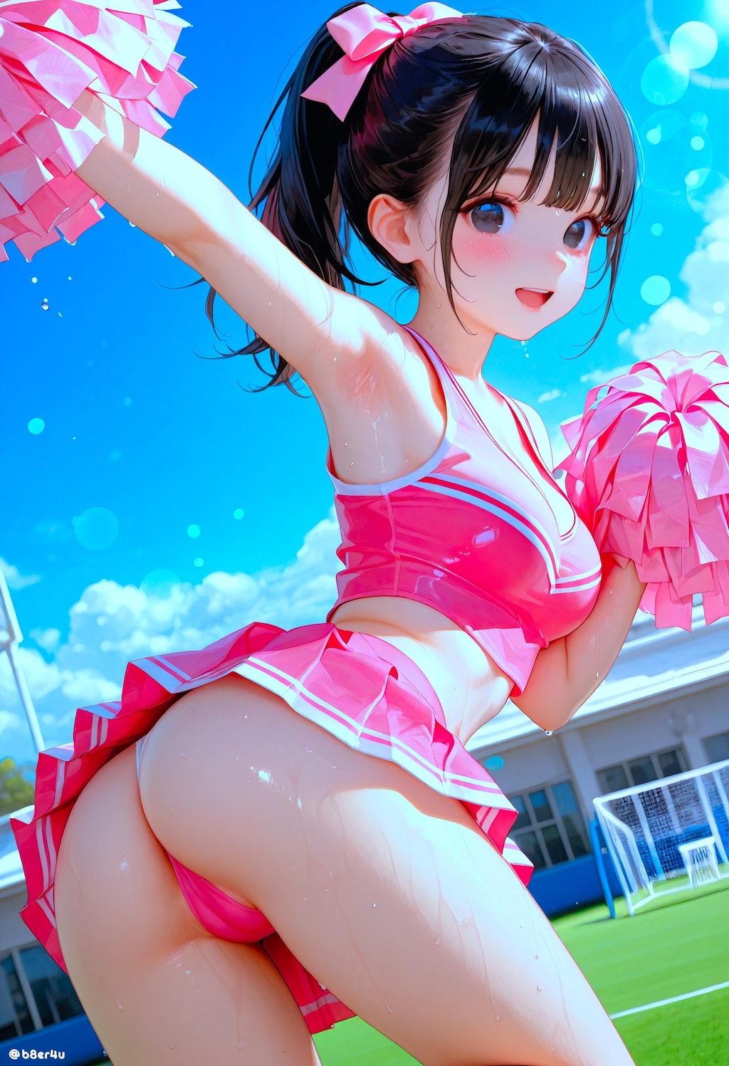 妹所属のチアガール部🍊見学おにいちゃん