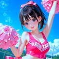 妹所属のチアガール部🍊見学おにいちゃん 10枚目