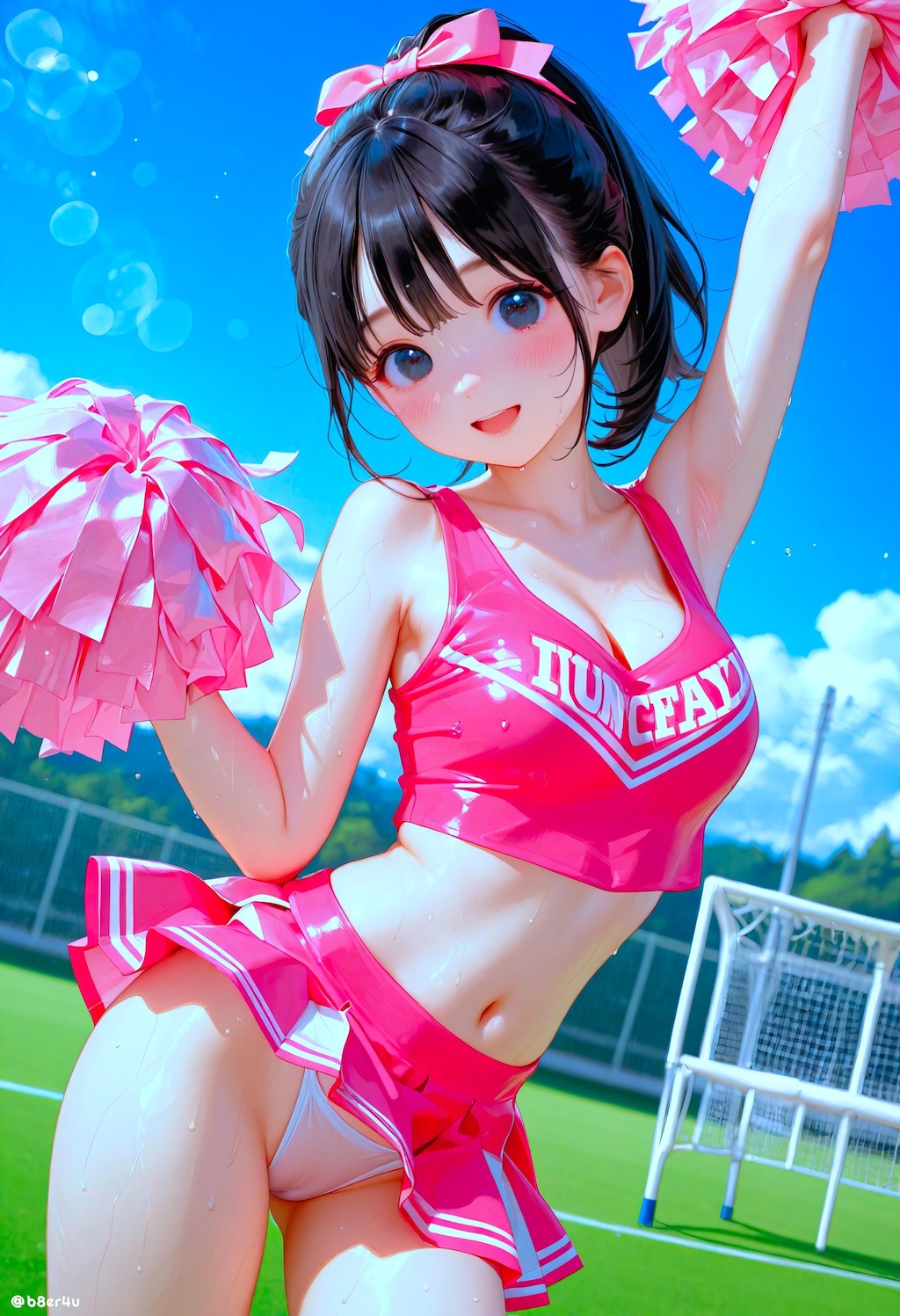 妹所属のチアガール部🍊見学おにいちゃん