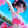 妹所属のチアガール部🍊見学おにいちゃん 5枚目