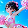 妹所属のチアガール部🍊見学おにいちゃん 8枚目