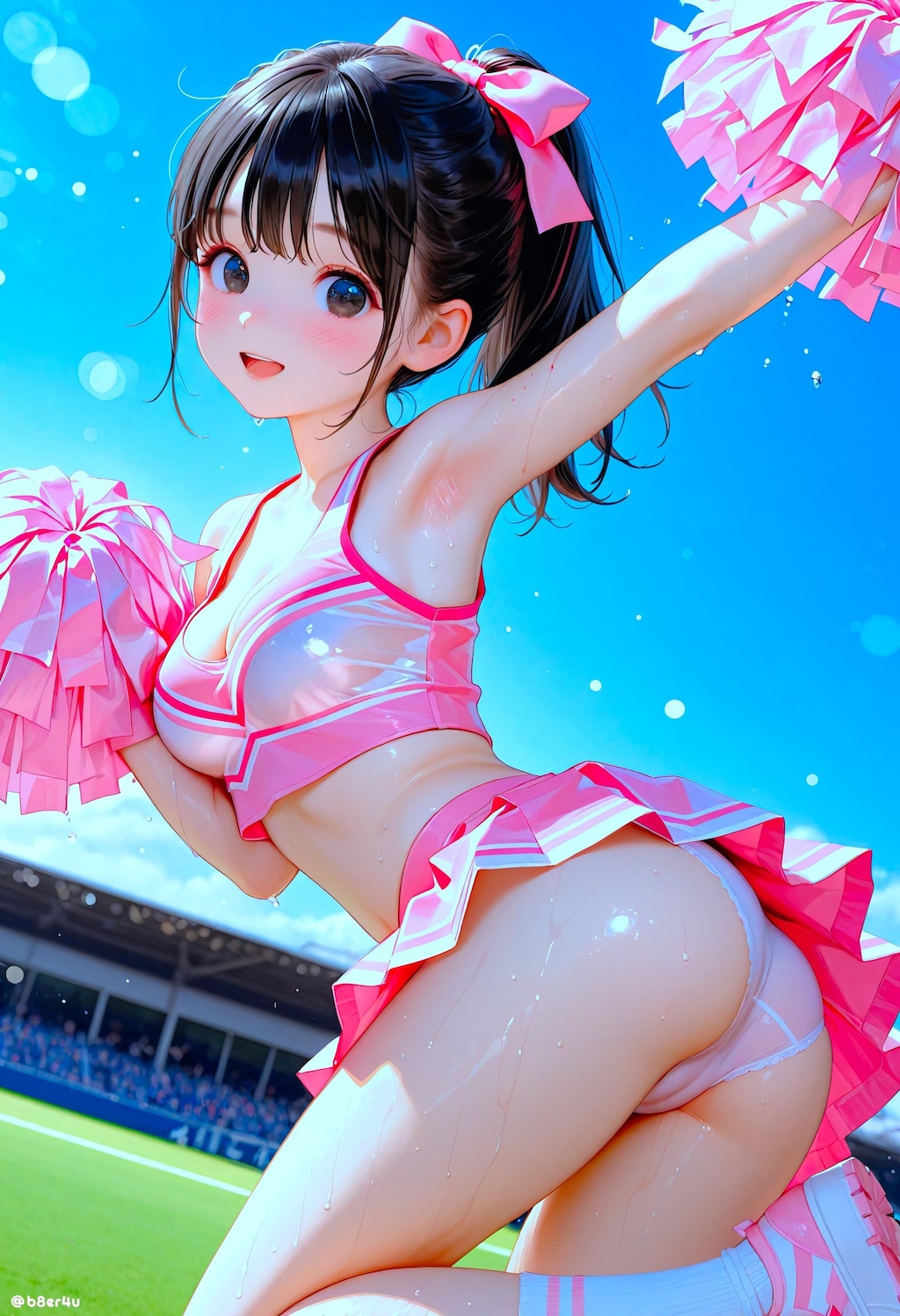 妹所属のチアガール部🍊見学おにいちゃん