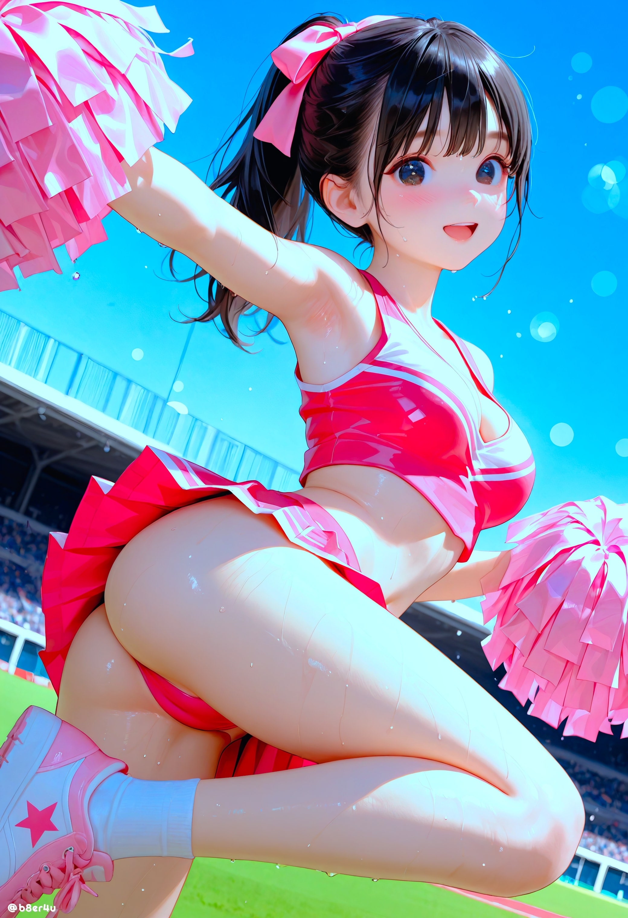 妹所属のチアガール部🍊見学おにいちゃん