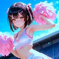 妹所属のチアガール部🍊見学おにいちゃん 12枚目