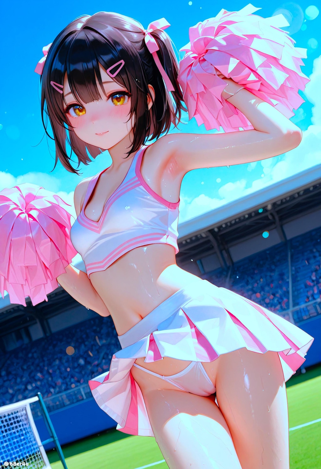 妹所属のチアガール部🍊見学おにいちゃん