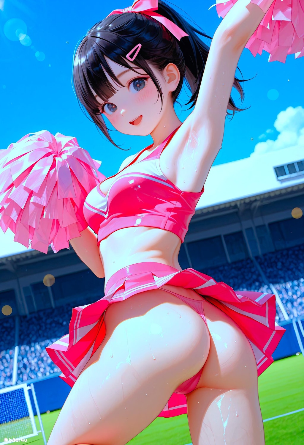 妹所属のチアガール部🍊見学おにいちゃん