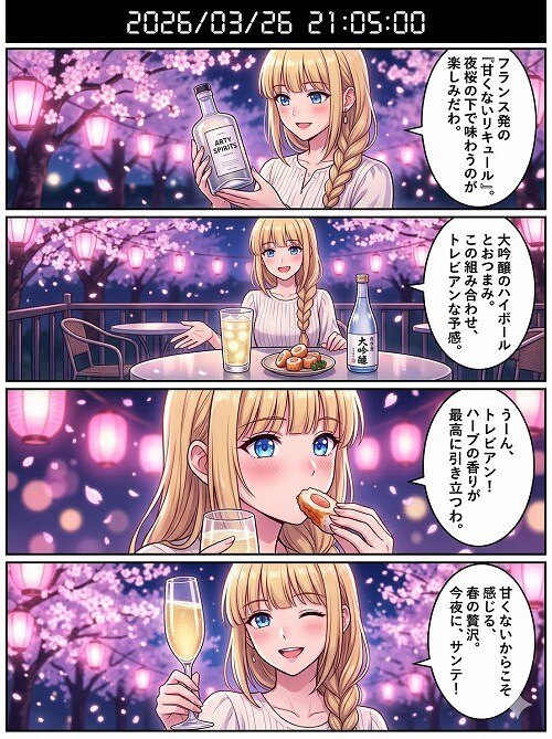 フランスで話題の『甘くないリキュール』と秋田の贅沢な『大吟醸ハイボール』