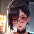 眼鏡女子のはじめてのお散歩 6枚目