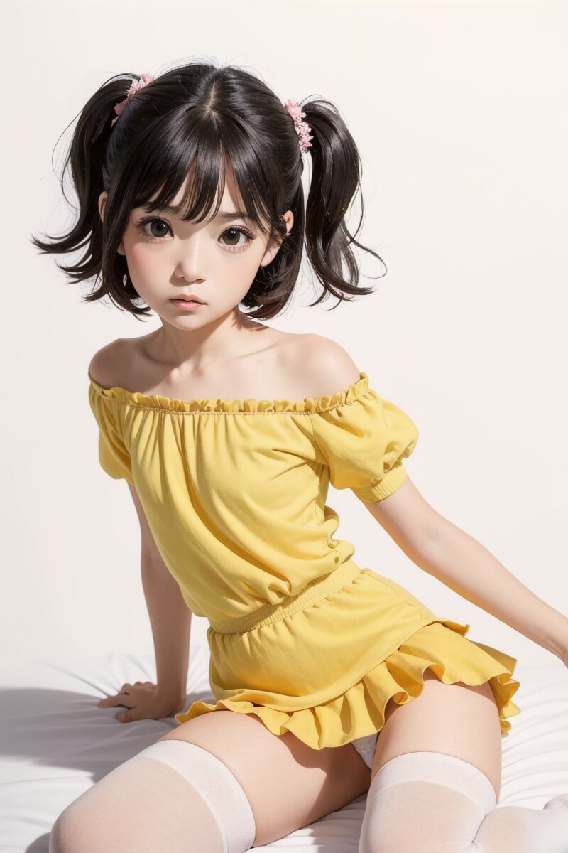 ツーサイドハーフアップちゃん