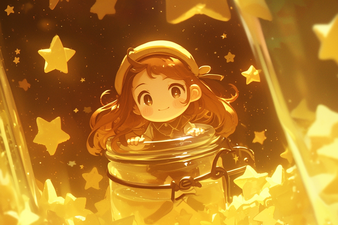 「瓶詰の少女」黄19 | の人気AIイラスト・グラビア