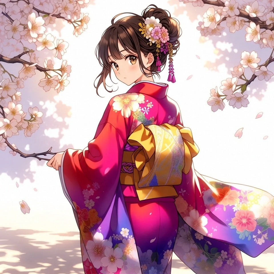 和服女子 | の人気AIイラスト・グラビア