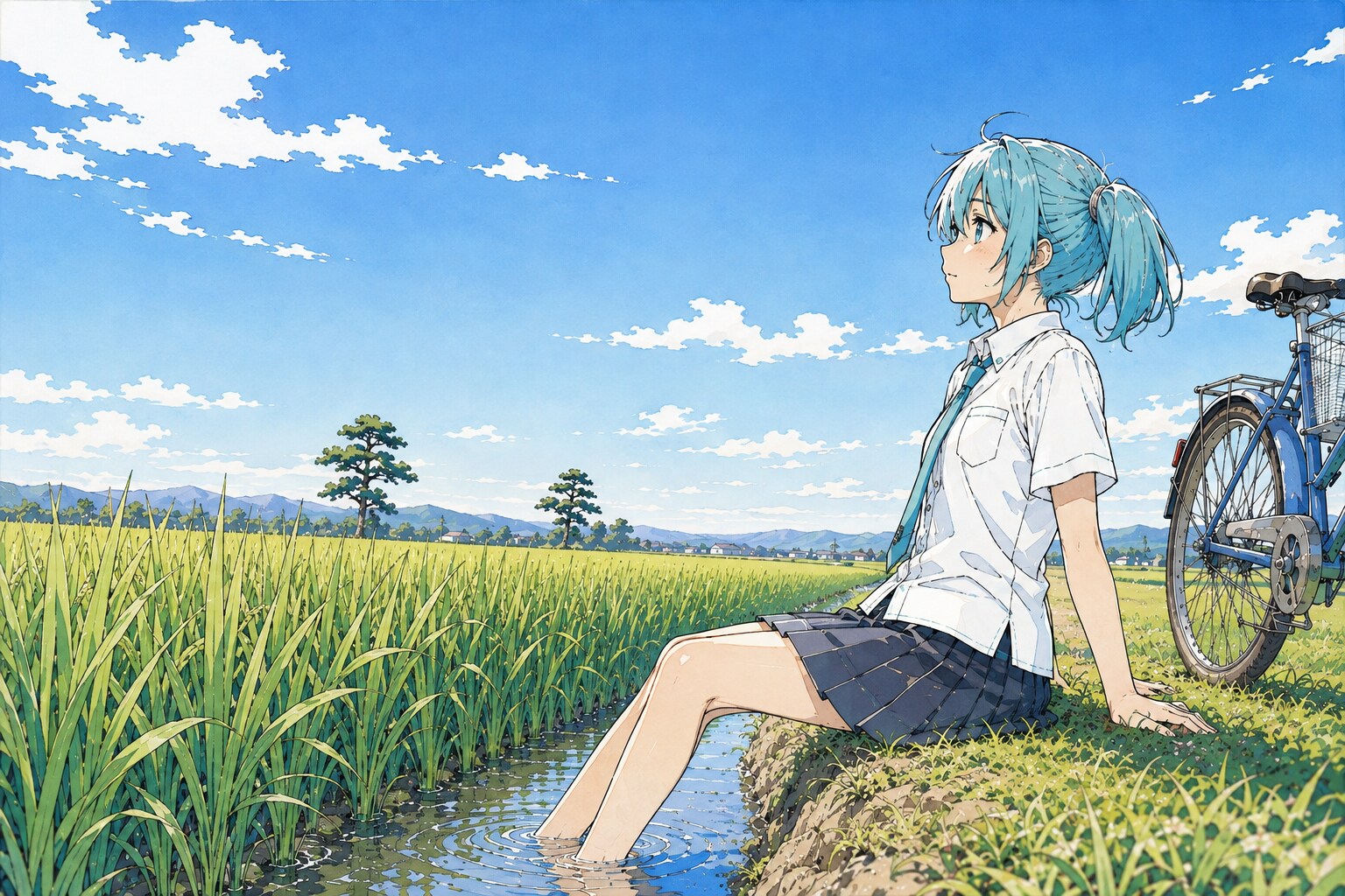 帰り道 | の人気AIイラスト・グラビア