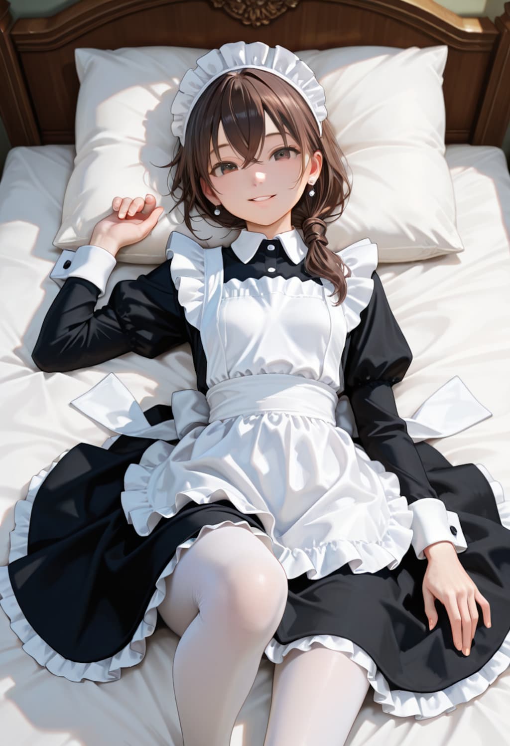 歩美 Maid Costumes (10)