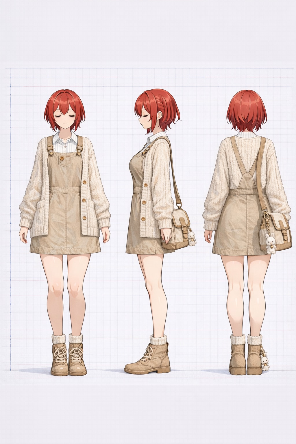 桜の下、珈琲と猫と彼女