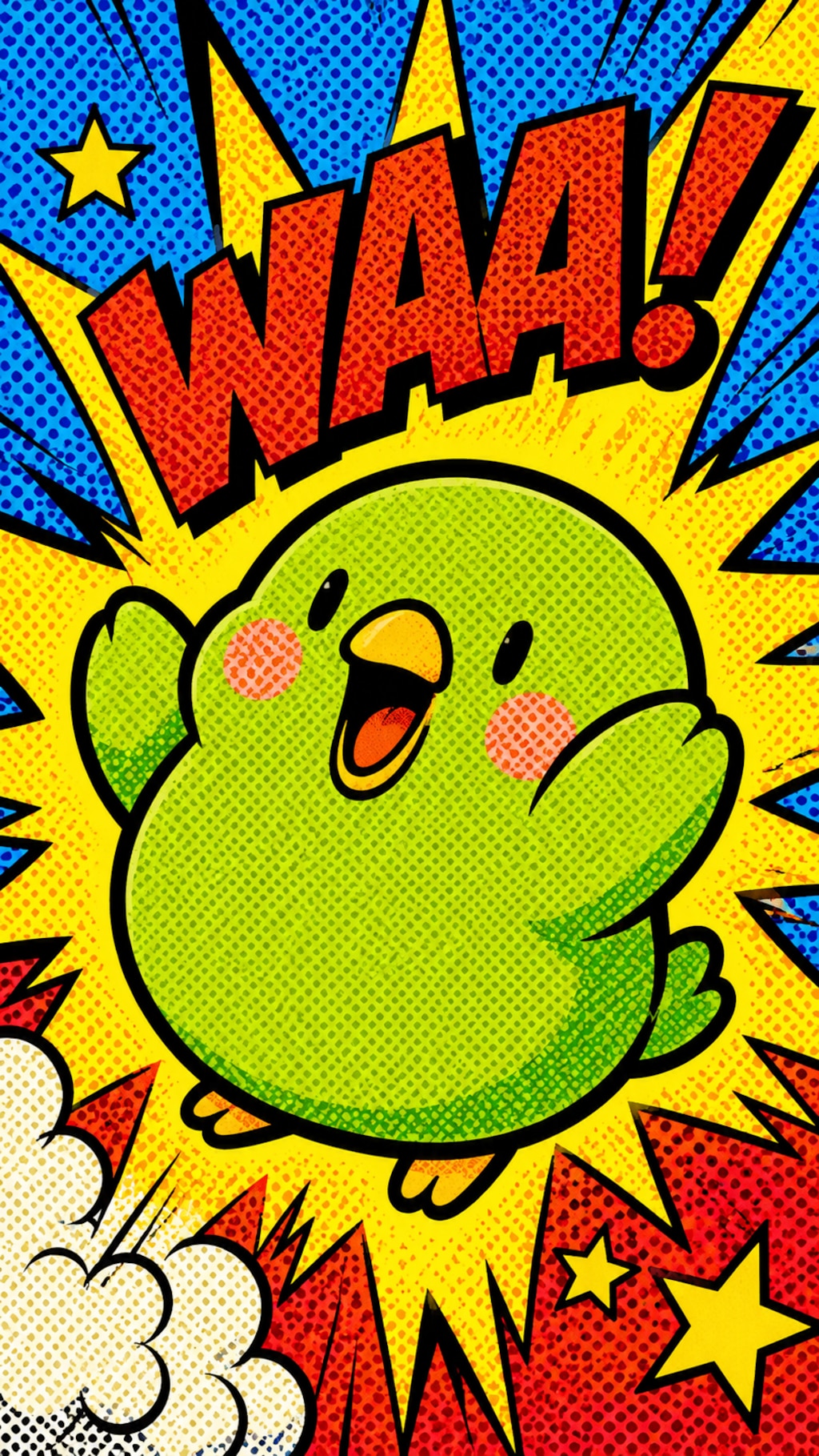 GPTimages2.0版ポップアートインコ