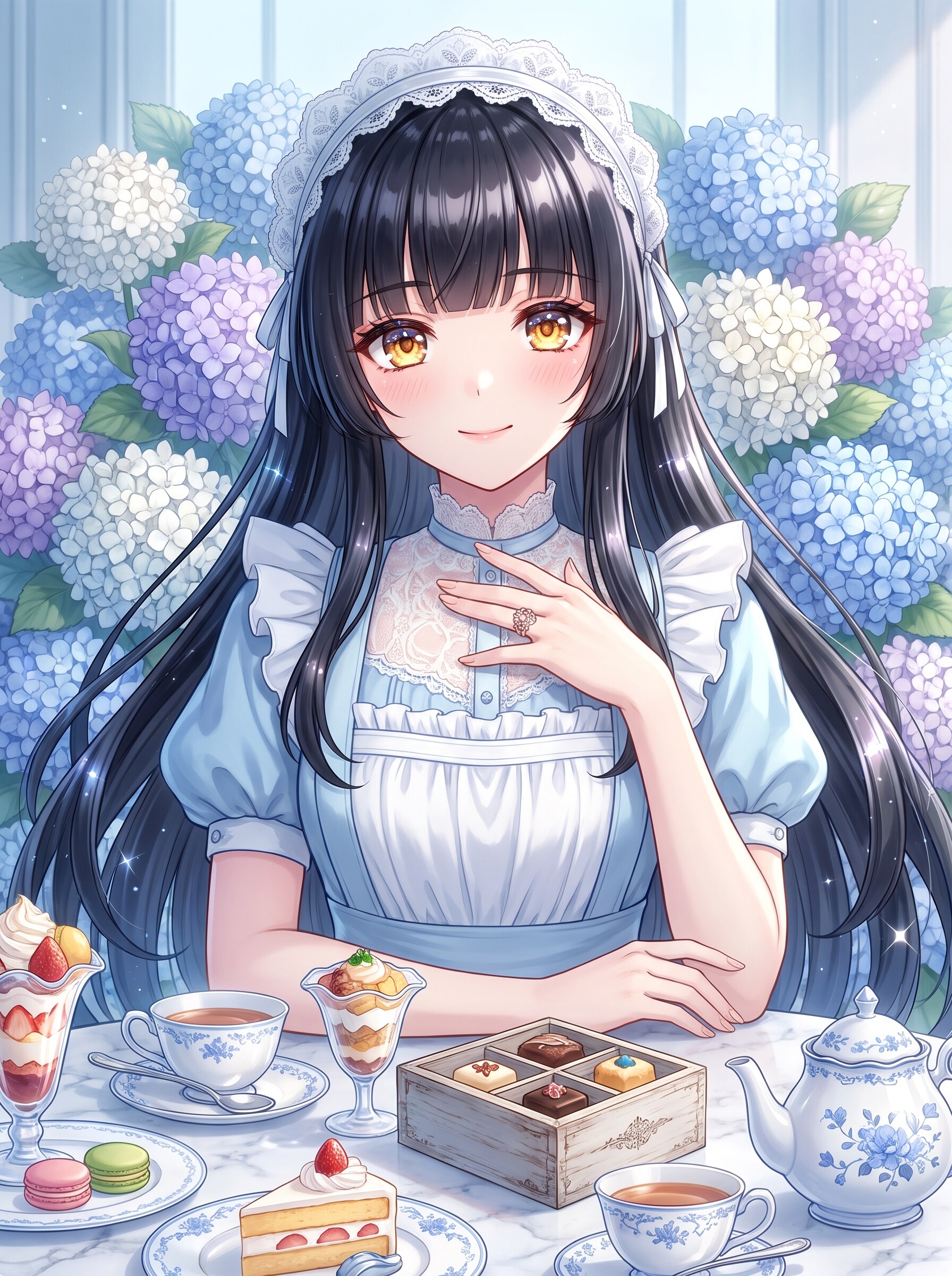 紫陽花午後譚