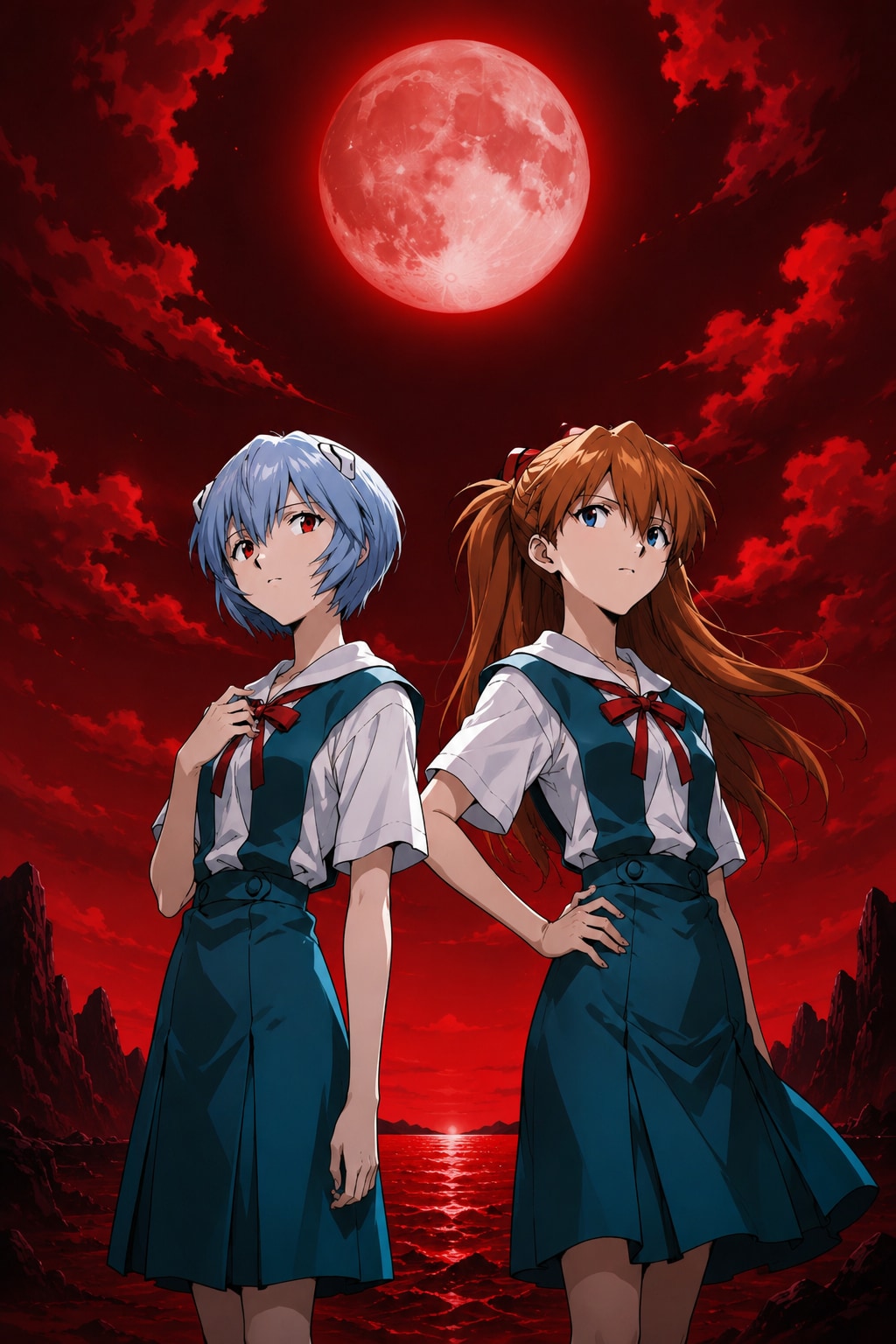 アスカ✖️レイ