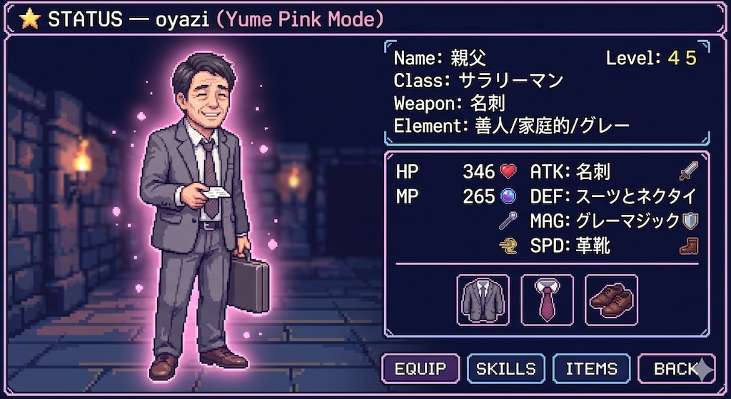 ステータス(*´ω`*)企画作品です